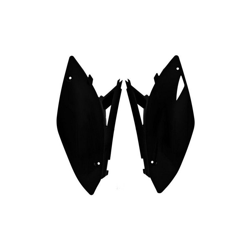 SIDE PANELS RTECH BLACK KAWASAKI KX250F 09-12 KX450F 09-11