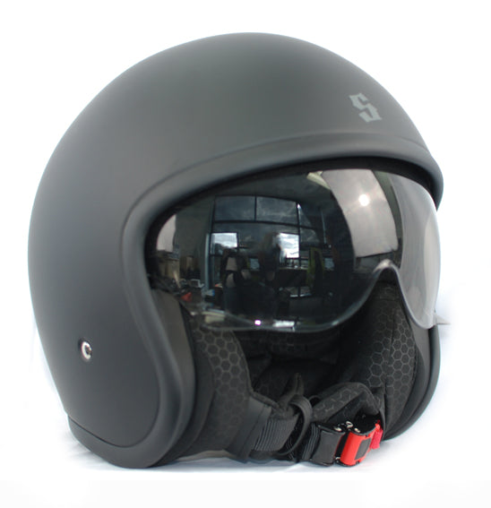 Scorpion Bandit - Open Face Matte Black