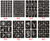 FORMULA AIRBRUSH WATERPROOF STENCIL BOOK 20PG