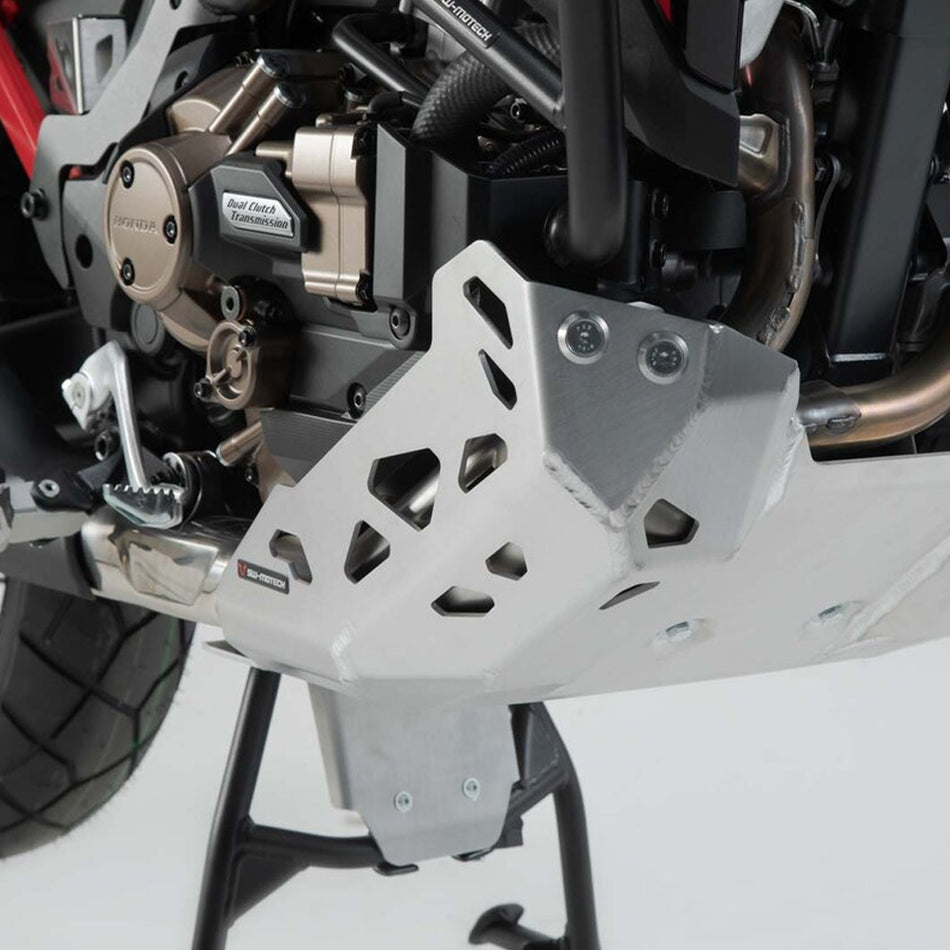 BASH PLATE SW MOTECH SILVER HONDA CRF1100L AFRICA TWIN CRF1100L AFRICA TWIN ADVENTURE SPORTS