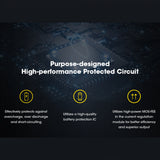 NITECORE 18650 RECHARGEABLE BATTERY 3.6V 5A 4000MAH