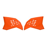 RADIATOR SHROUDS RTECH ORANGE KTM EXC SX EXCF SXF