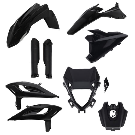 ACERBIS Full Plastic Kit - Beta RR 2025 /X-Pro 2025-26 Black