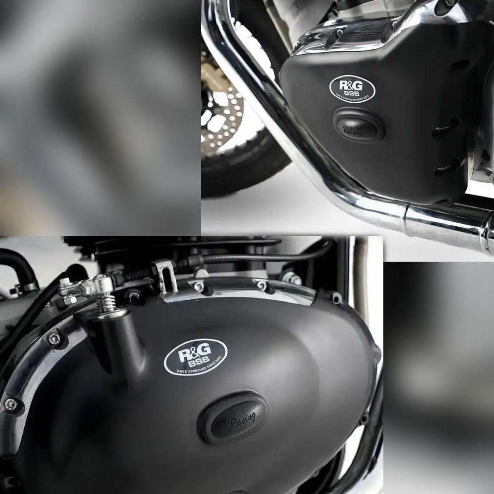Engine Case Cover Kit (Pair) for Royal Enfield Con