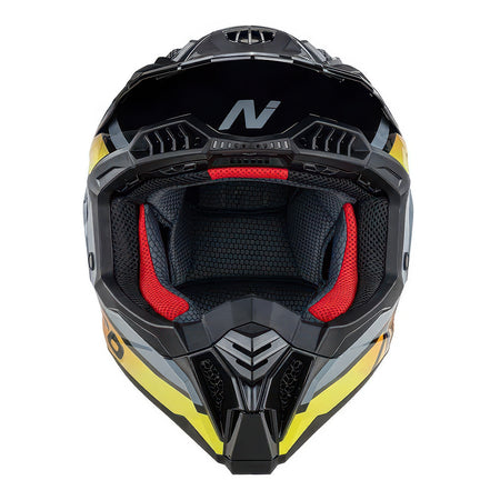NITRO MX710 [ONYX BLACK RED YELLOW] 3