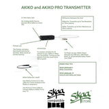 SKAA PRO ANALOG MINI TRANSMITTER AKIKO 3.5MM CONNECTOR - USB POWERED
