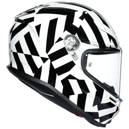 AGV K6 SECRET [BLACK/WHITE]