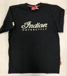 Men's Short Sleeve Script Logo Tee -Black