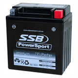 MOTORCYCLE AND POWERSPORTS BATTERY (YB10L-A2) AGM 12V 10AH 235CCA BY SSB HIGH PERFORMANCE