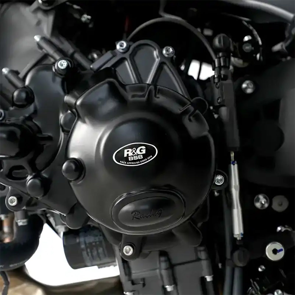 Engine Case Cover Kit Yamaha XSR900 22-/XSR900 GP24- & YZF-R9 25- Black R&G
