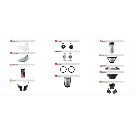 X33 HELMET SPARES
