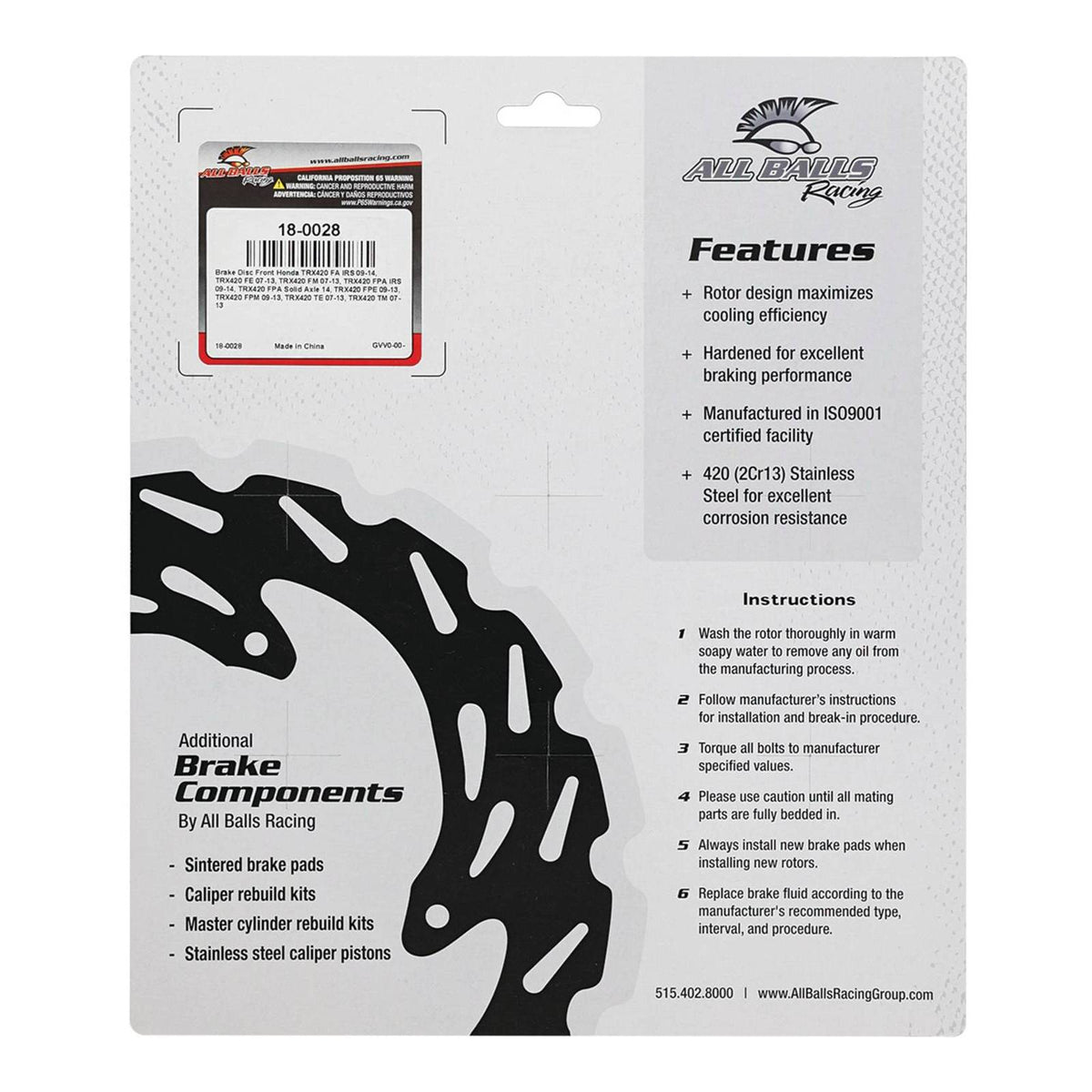 Brake Disc 18-0028