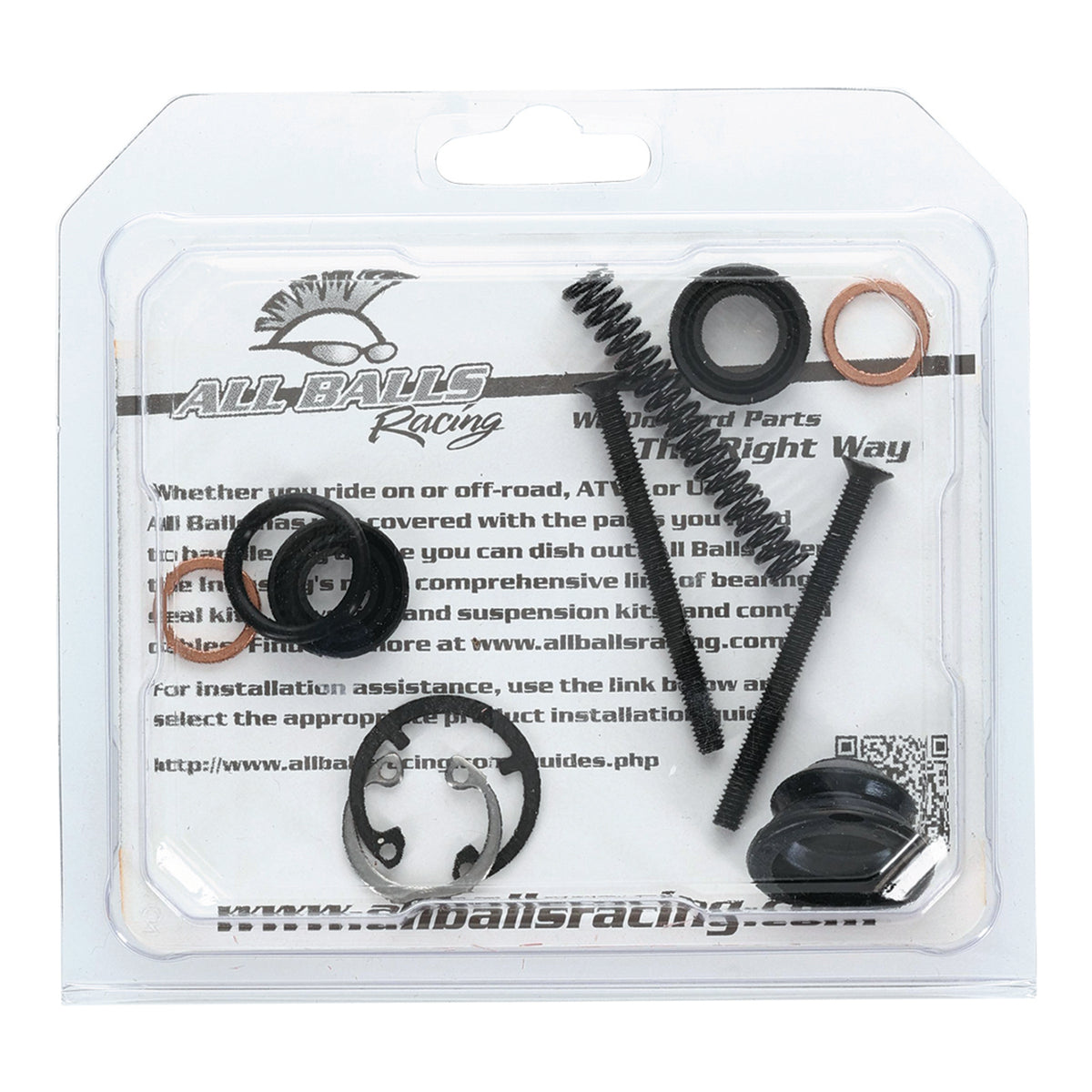 All Balls Racing Master Cylinder Rebuild Kit (18-1062)