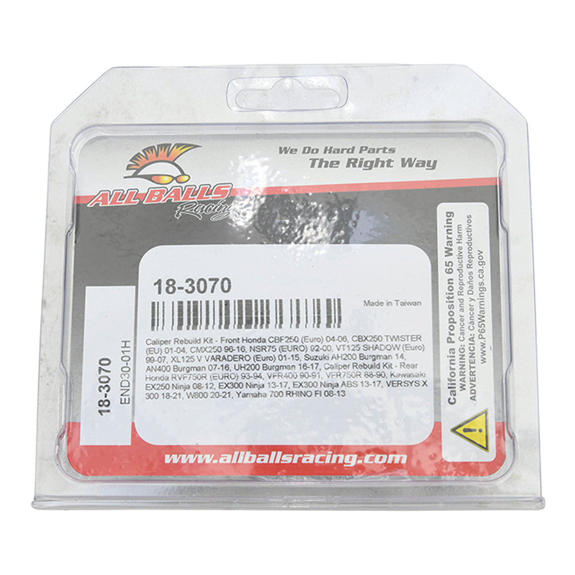 All Balls Racing Calliper Rebuild Kit (18-3070)