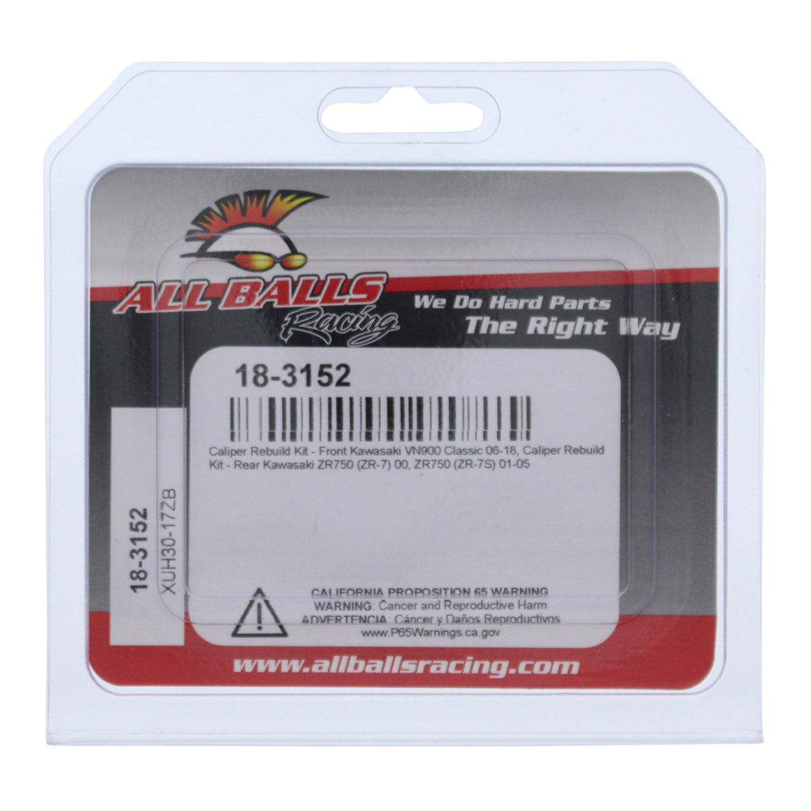 All Balls Racing Calliper Rebuild Kit (18-3152)