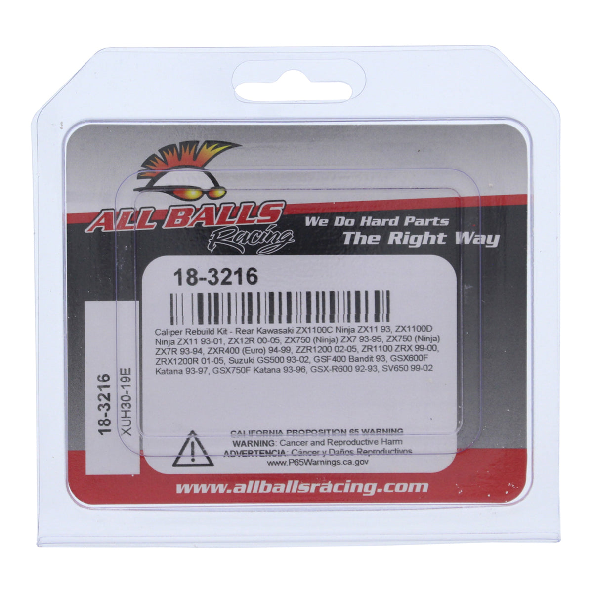 All Balls Racing Calliper Rebuild Kit (18-3216)