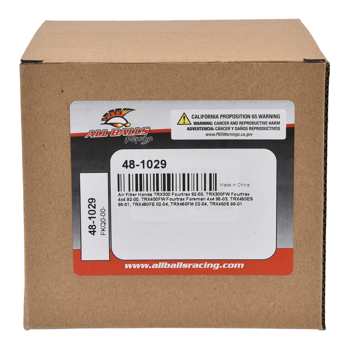 All Balls Racing Air Filter (48-1029)