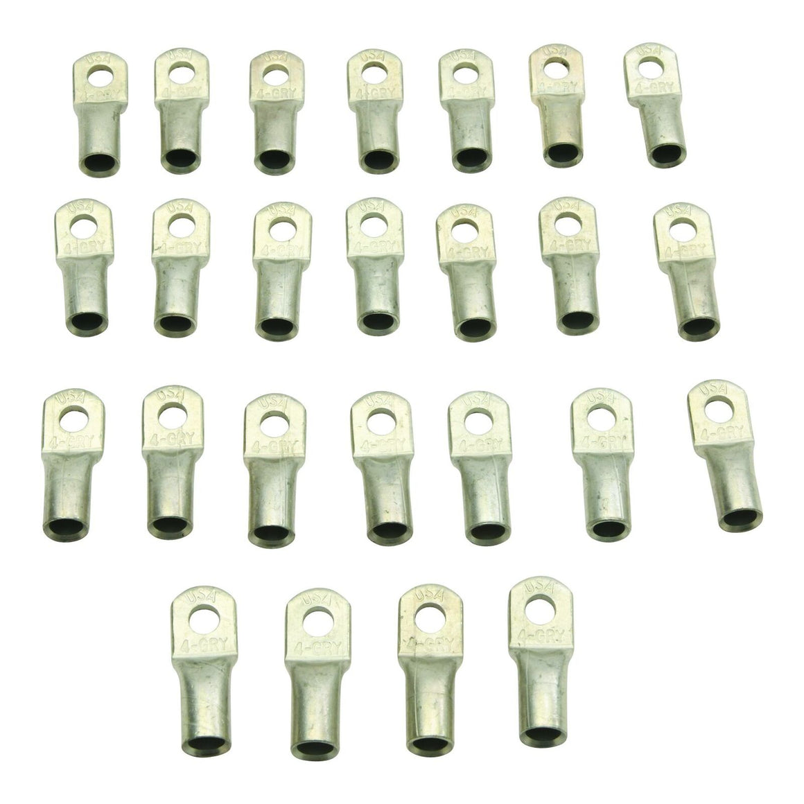 1/4 4AWG ELECTRICAL TERMINAL (6mm) PKT of 25PCS