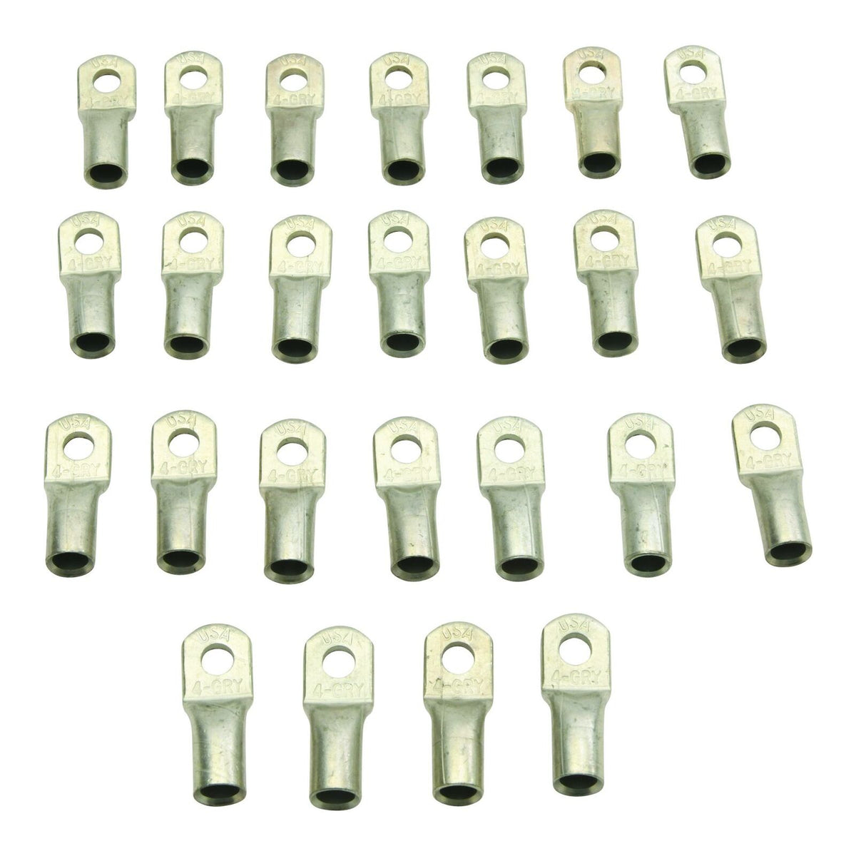 1/4 4AWG ELECTRICAL TERMINAL (6mm) PKT of 25PCS