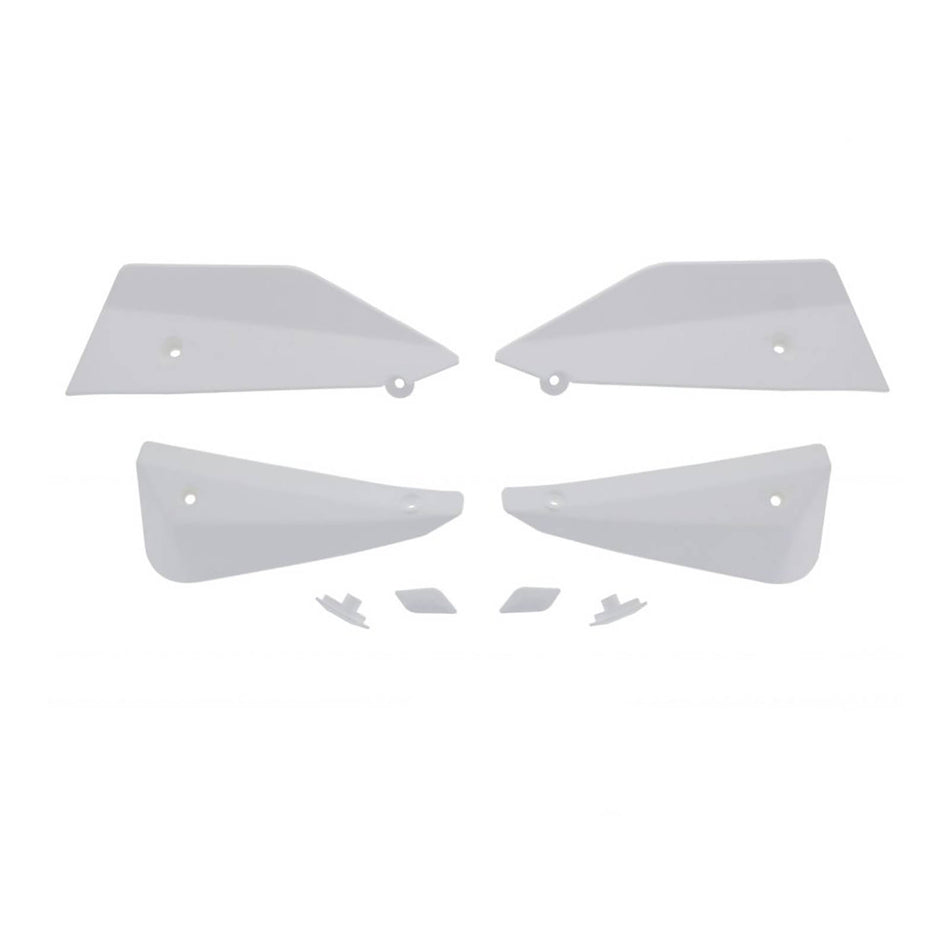 Barkbusters Handguard Sabre Deflector & Plug Set - White
