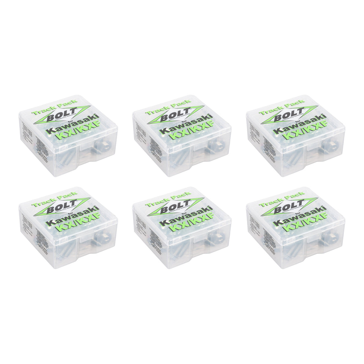 Bolt Track Pack for Kawasaki (6 Kits Display)