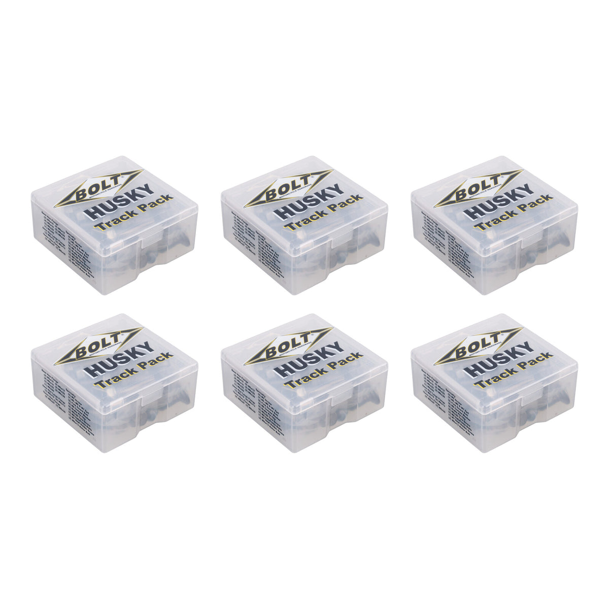Bolt Husky Track Pack (6 Kits POP Display)
