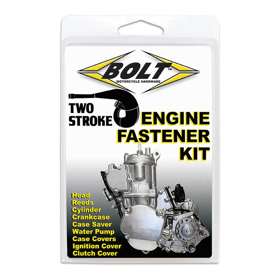 Bolt Engine Fastener Kit Kawasaki KX65 '00-'20 KX80/85 '88-'20 KX100 '95-'20