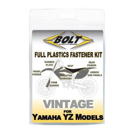 Bolt Body Work Fastener Kit Yamaha YZ/WR250/400/426F '98-'02