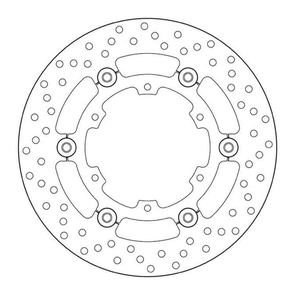 Brembo Prime Serie Oro Rear Brake Disc 78B40833