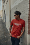 MTSS26218 Triumph Bamburgh Rust/Bone Tee