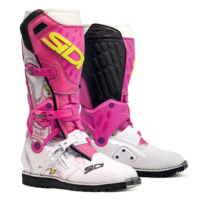 Sidi Crossair HD Billy Bolt MX Boots Pink White