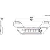 Denali B6 License Plate LED Aux Brake Light