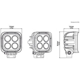 Denali S4 Led Light Pod - DataDim™ Technology - Single
