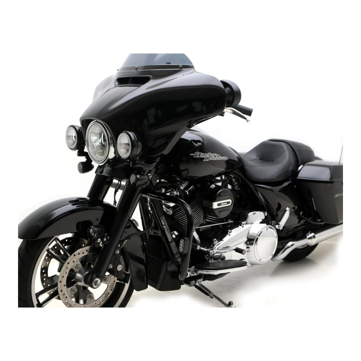 Denali SoundBomb V-Twin Air Horn with Cover / Harness - Chrome