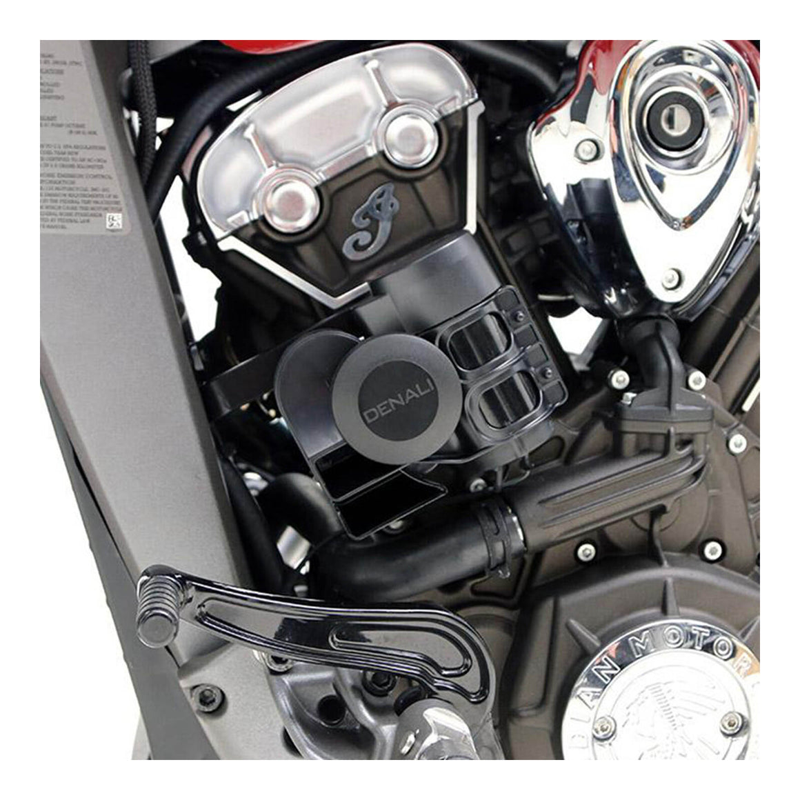 Denali Soundbomb Compact Horn Mount Bracket Indian Scout '15-