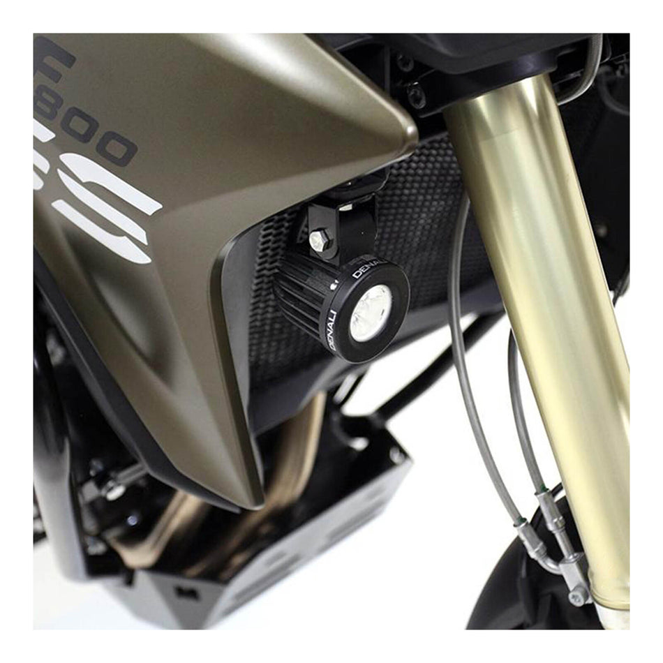 Denali Auxiliary Light Mount Brackets BMW F800GS & F800GS Adventure '13-