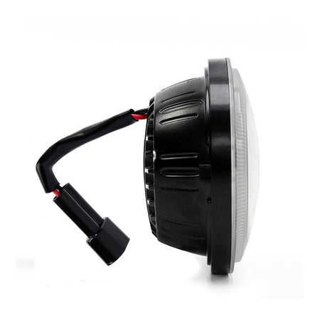 Denali M4 LED Passing Lamp Modules (PR) 4.5 Round - Black Chrome