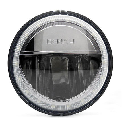 Denali M4 LED Passing Lamp Modules (PR) 4.5 Round - Black Chrome