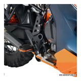 Zeta Adventure Foot Pegs KTM – Orange