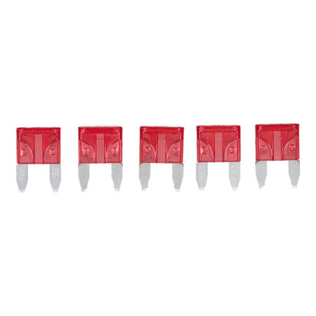 Fuse 10A Mini Blade - Red (Packet of 5)
