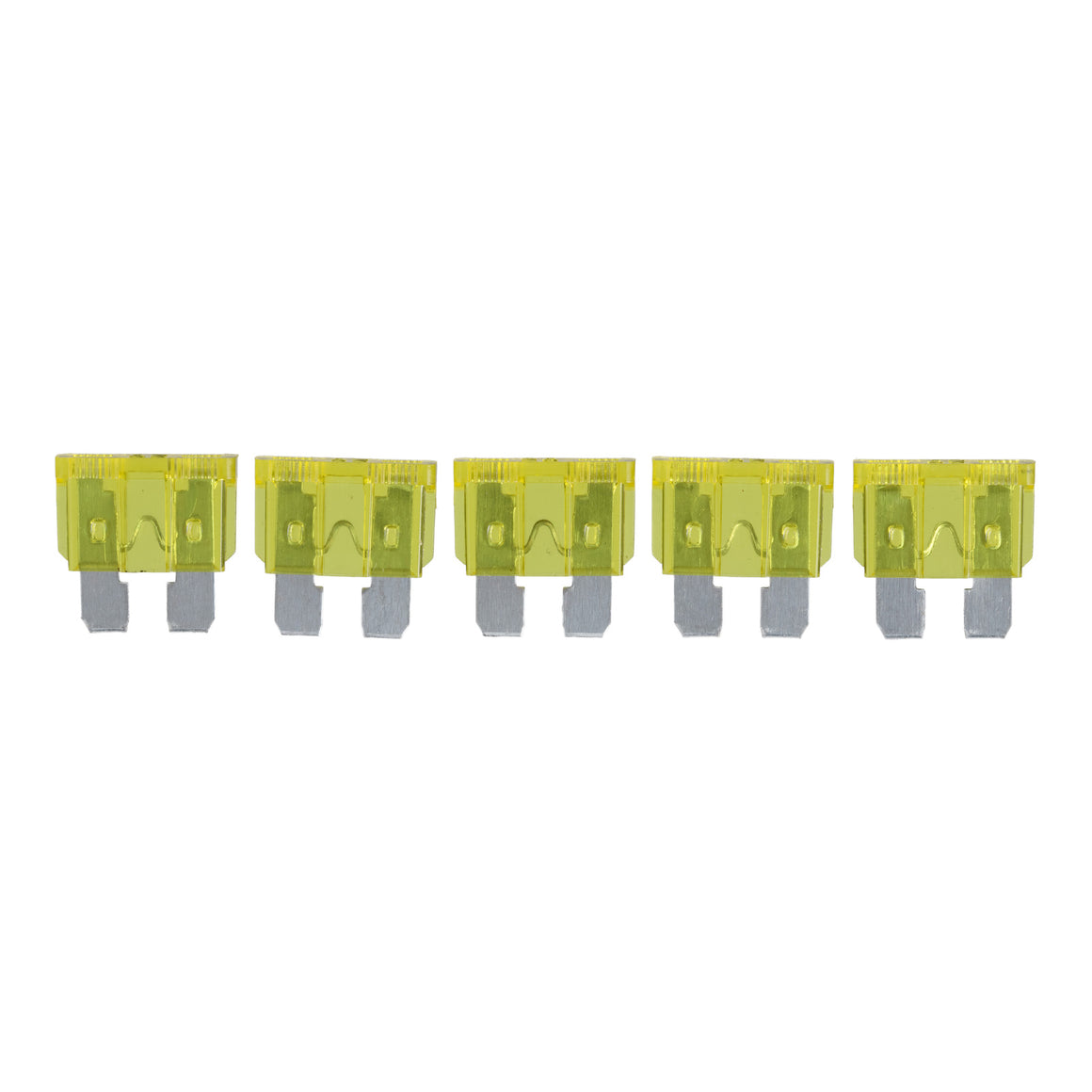 Fuse 20A Blade - Yellow (Packet of 5)