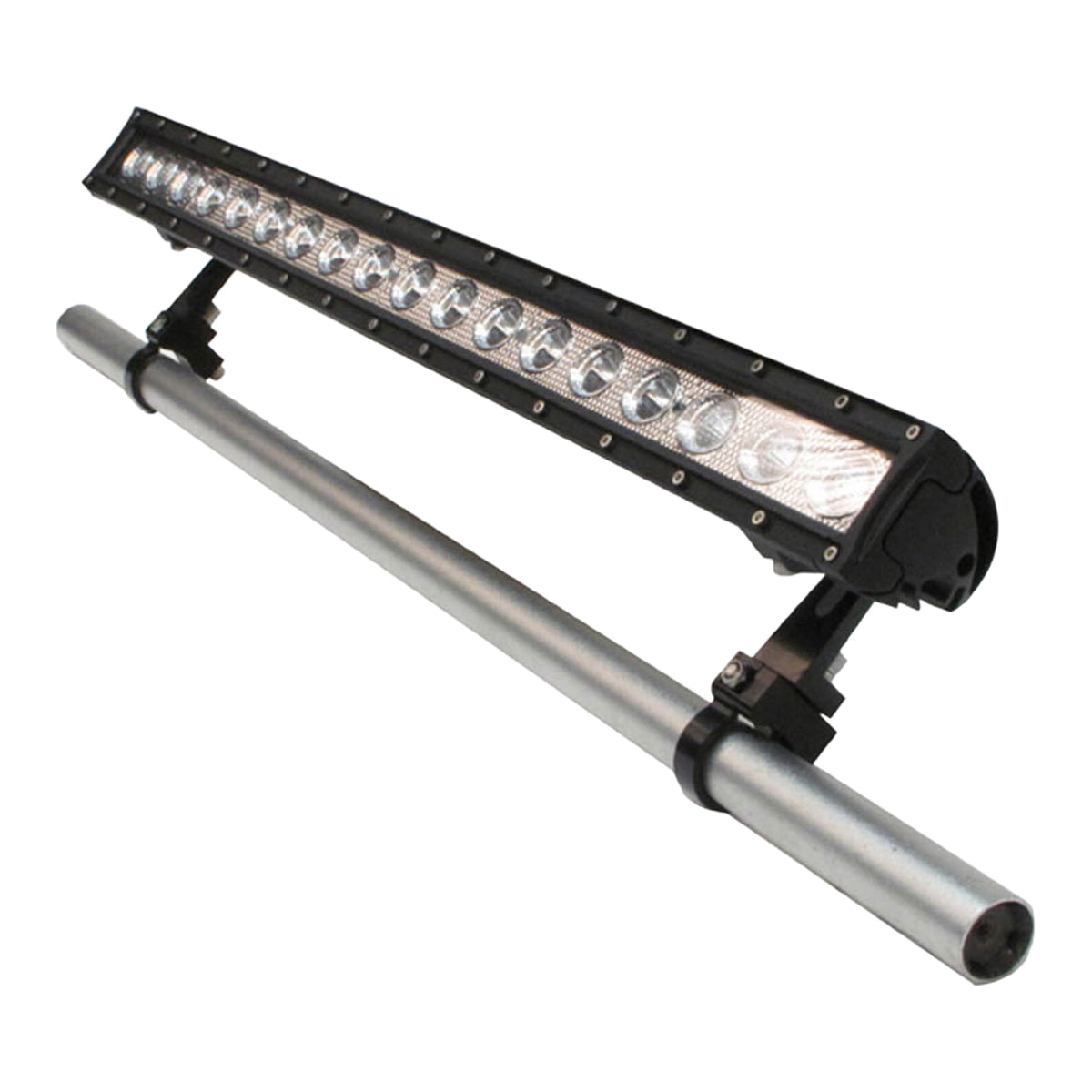 Whites LED Light Bar Tube Mount Brackets 3 Pair (76.2mm)