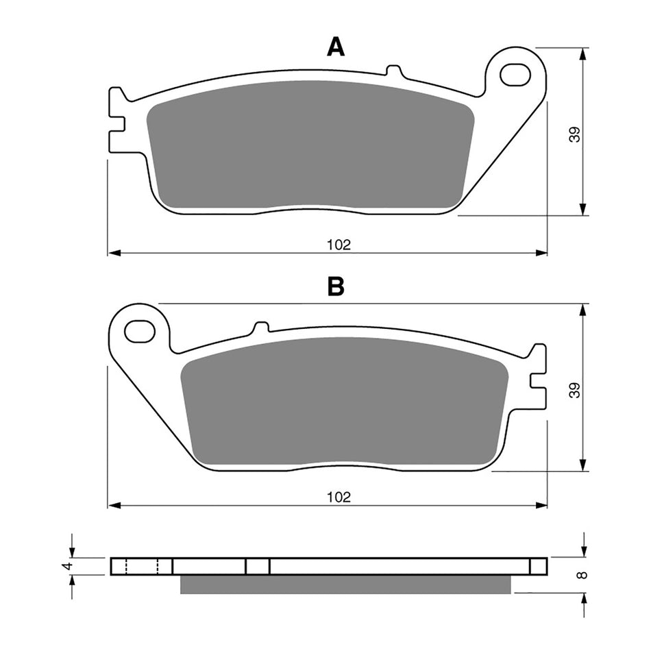 GOLDfren Brake Pads - S3 Sintered Sports