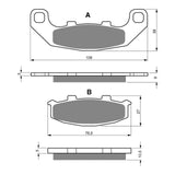 GOLDfren Brake Pads - S3 Sintered Sports