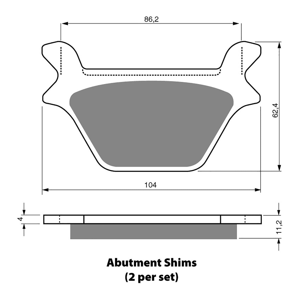 GOLDfren Brake Pads - S3 Sintered Sports