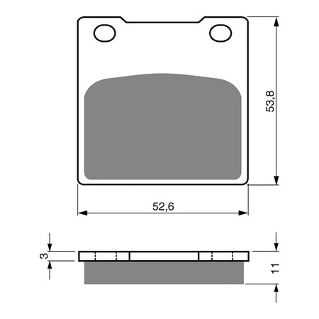 GOLDfren Brake Pads - S3 Sintered Sports