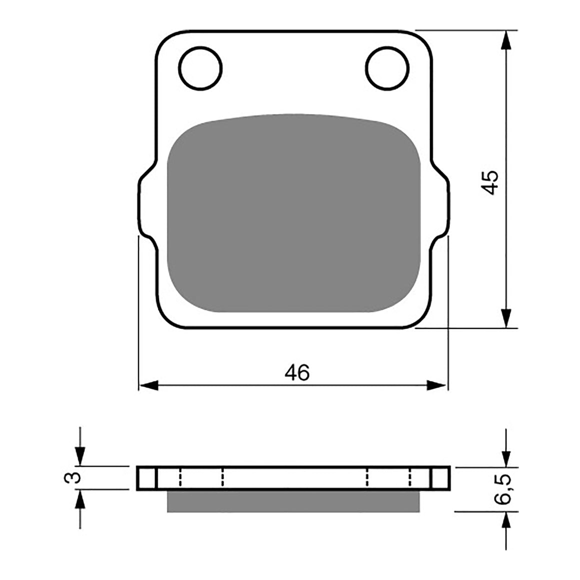 GOLDfren Brake Pads - K5 Off-Road Racing