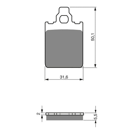 GOLDfren Brake Pads - S3 Sintered Sports