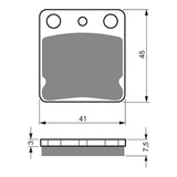 GOLDfren Brake Pads - K5 Off-Road Racing