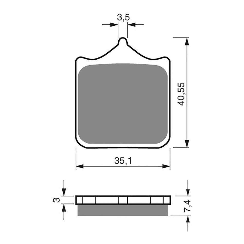 GOLDfren Brake Pads - S3 Sintered Sports
